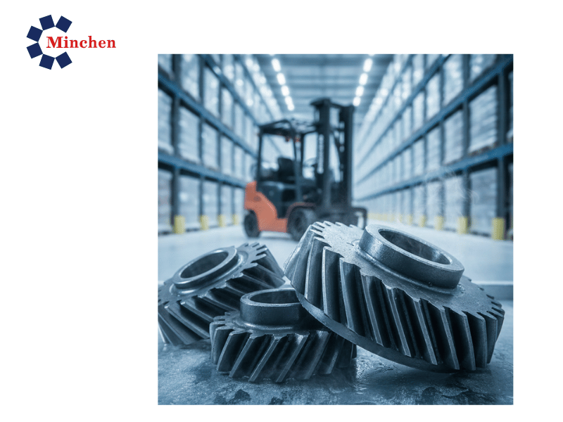 Cold Chain Logistics Challenges: Engineering Forklift Differential Gears for Extreme Sub-Zero Reliability