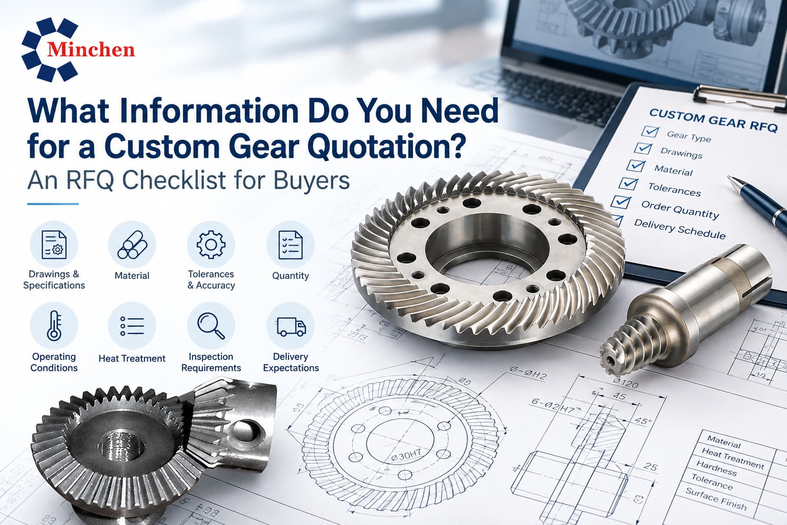 What Information Do You Need for a Custom Gear Quotation? An RFQ Checklist for Buyers